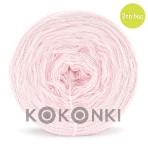 KOKONEK Bamboo pastelově růžová 4nitka 240 g/ 1200 m