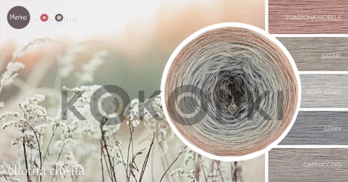 KOKONEK MERINO Fleeting moment 600 210 g/ 1000 m